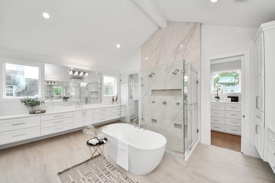 Furnished interior view inside a new home in , Houston (Image 15).