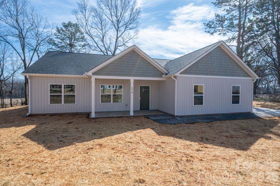 Exterior details and patio area of a home in , Shelby (Image 20). Exterior details and patio area of a home in , Shelby (Image 20).