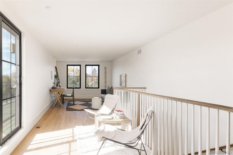 Furnished interior view inside a new home in , Denver (Image 8). Furnished interior view inside a new home in , Denver (Image 8).