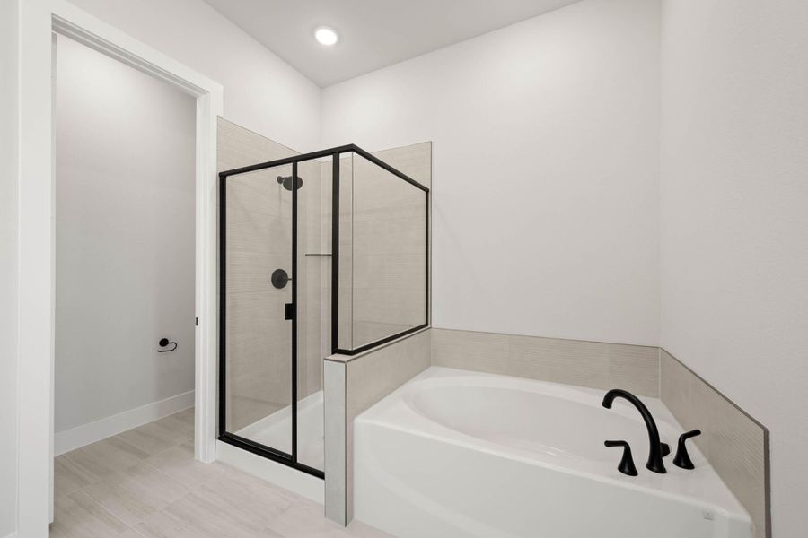 Furnished interior view inside a new home in Discovery Collection at Bridgewater, Midlothian (Image 9).