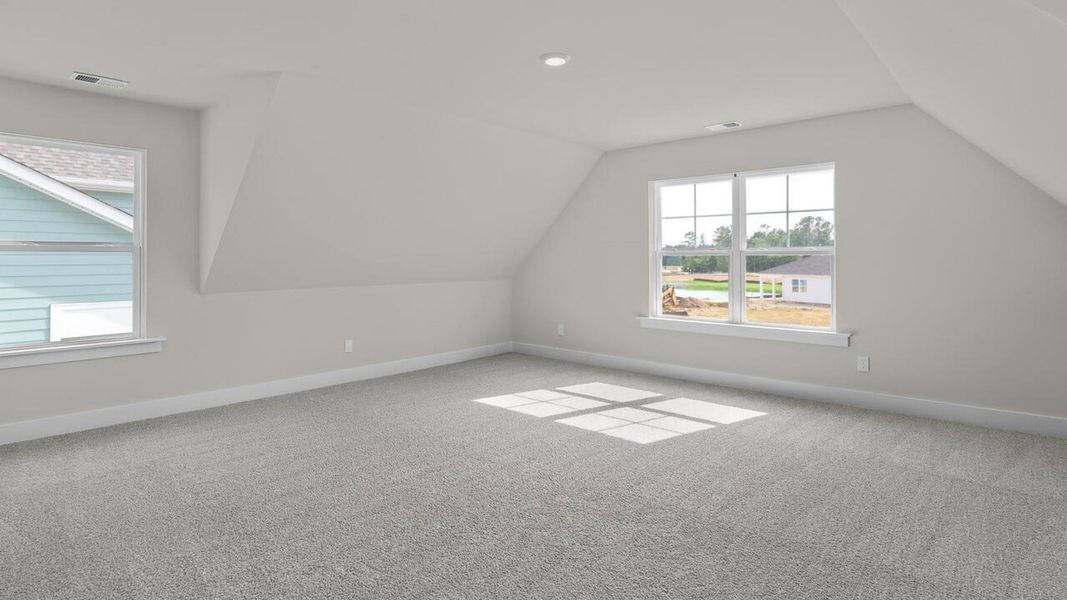 Spacious, unfurnished interior of a new home in The Haven at Indigo Preserve, Leland (Image 35).