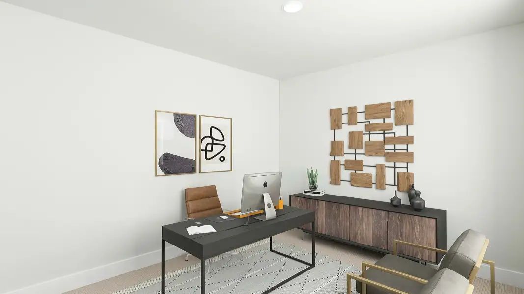 Representative furnished interior of a home built from the Sorrel by Tri Pointe Homes in Enclave At Canyon Ranch, Corinth (Image 10).