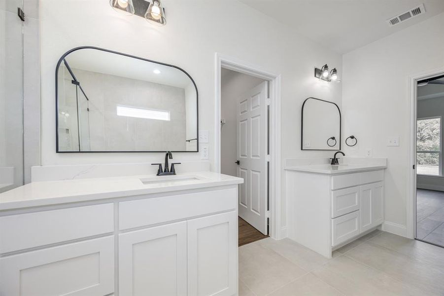 Furnished interior view inside a new home in , Terrell (Image 12).