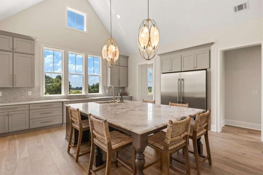Furnished interior view inside a new home in , Roopville (Image 6).
