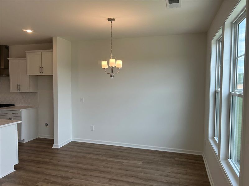 Natural light illuminates this versatile space, pe