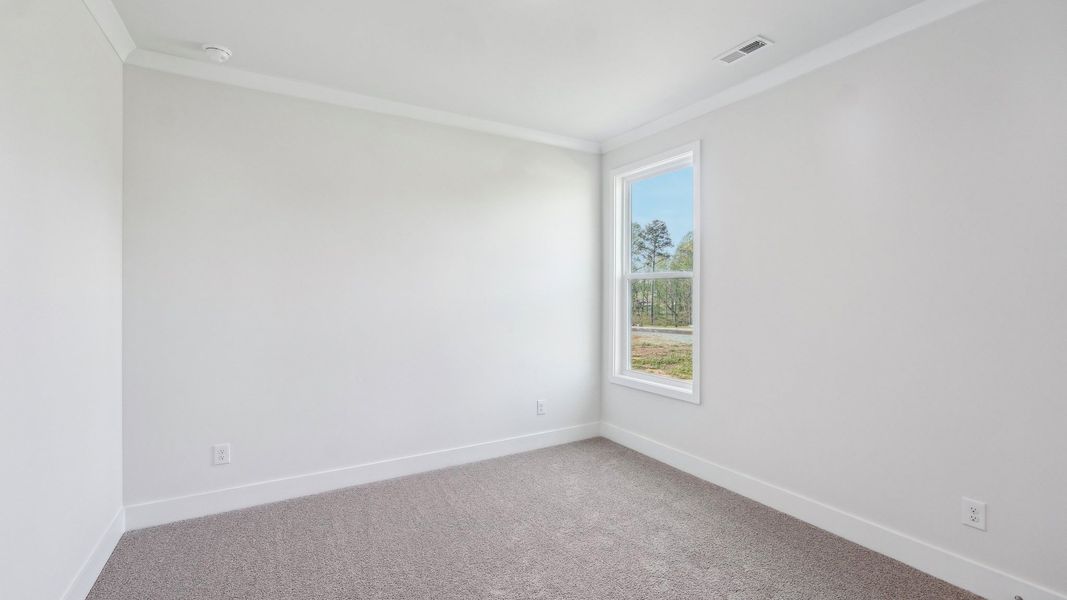 Representative unfurnished interior of a home built from the Willow by D.R. Horton in Westport, York (Image 30).