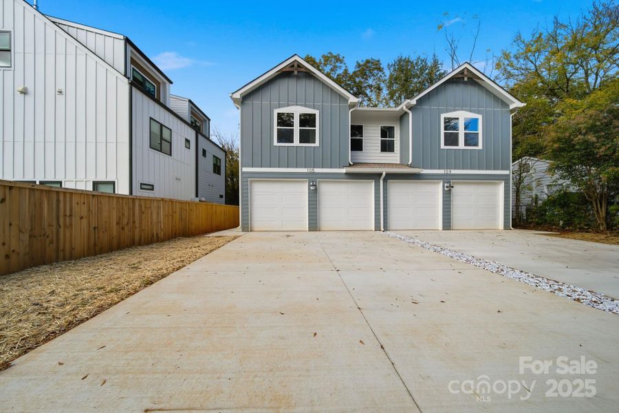 Exterior details and patio area of a home in , Charlotte (Image 26).