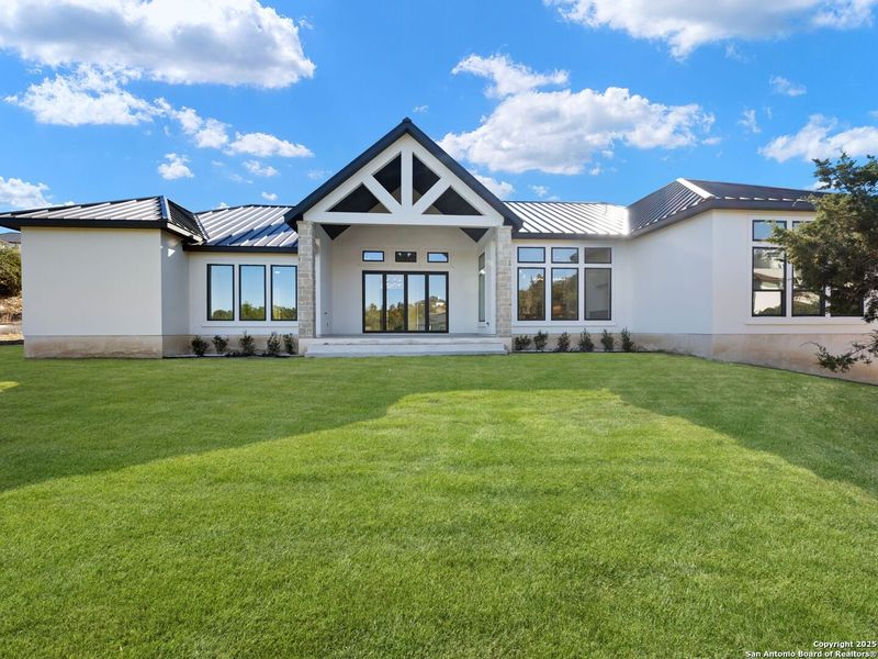 Front exterior of a new home in , San Antonio, TX, highlighting curb appeal (Image 26). Front exterior of a new home in , San Antonio, TX, highlighting curb appeal (Image 26).