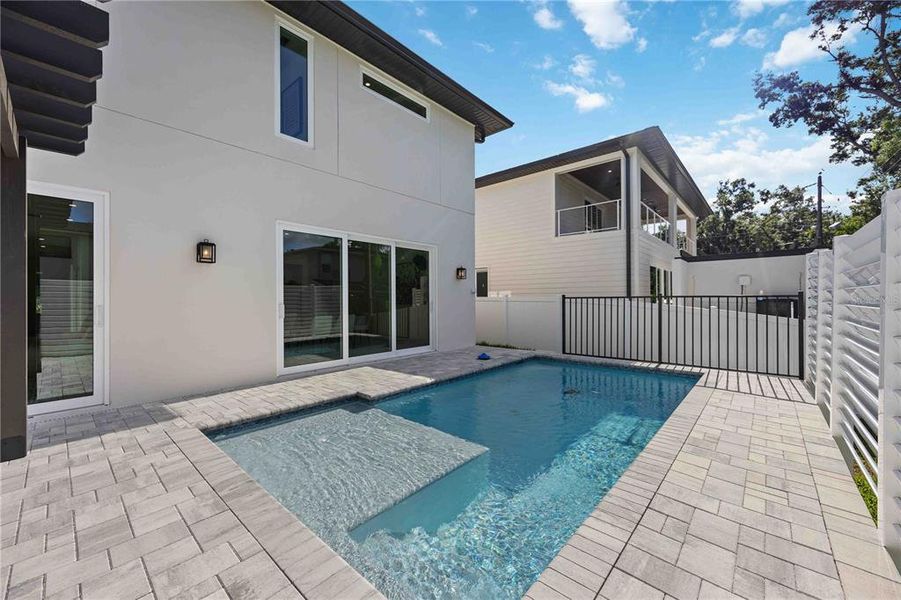 Exterior details and patio area of a home in , Sarasota (Image 30).