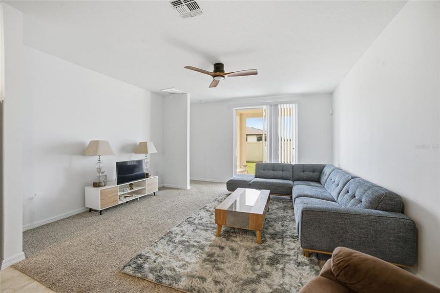 Furnished interior view inside a new home in Springs at Lake Alfred - Classic Series, Lake Alfred (Image 19).