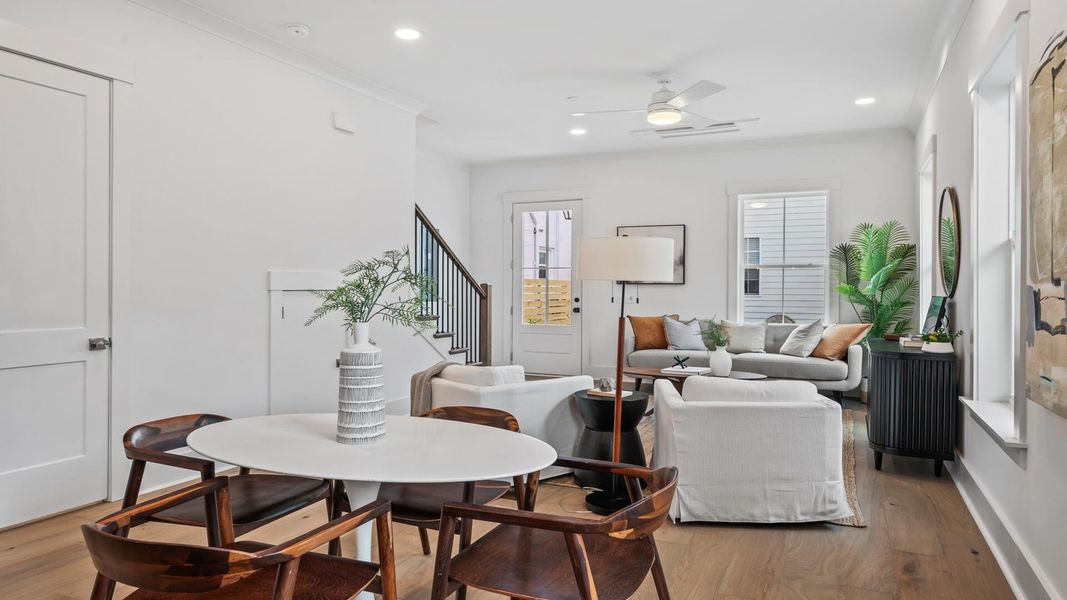 Furnished interior view inside a new home in Grants Court, Charleston (Image 7).