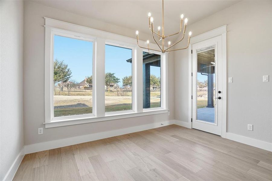 Spacious, unfurnished interior of a new home in Aledo Heights - Aledo ISD, Annetta South (Image 24).