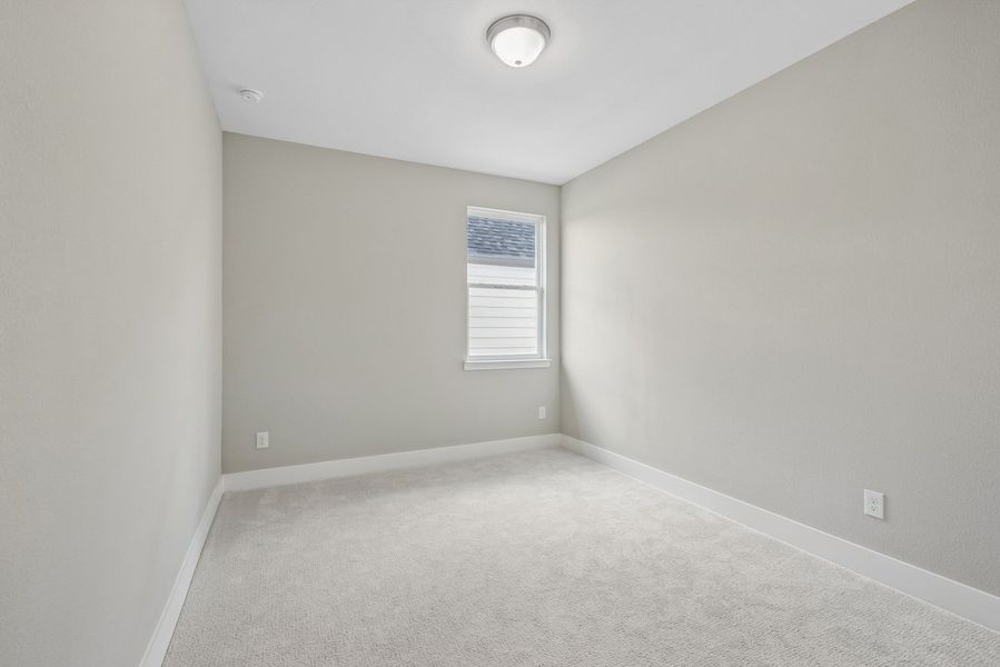 Representative unfurnished interior of a home built from the Park Place by Landon Homes in Fields - East Village, Frisco (Image 31). Representative unfurnished interior of a home built from the Park Place by Landon Homes in Fields - East Village, Frisco (Image 31).