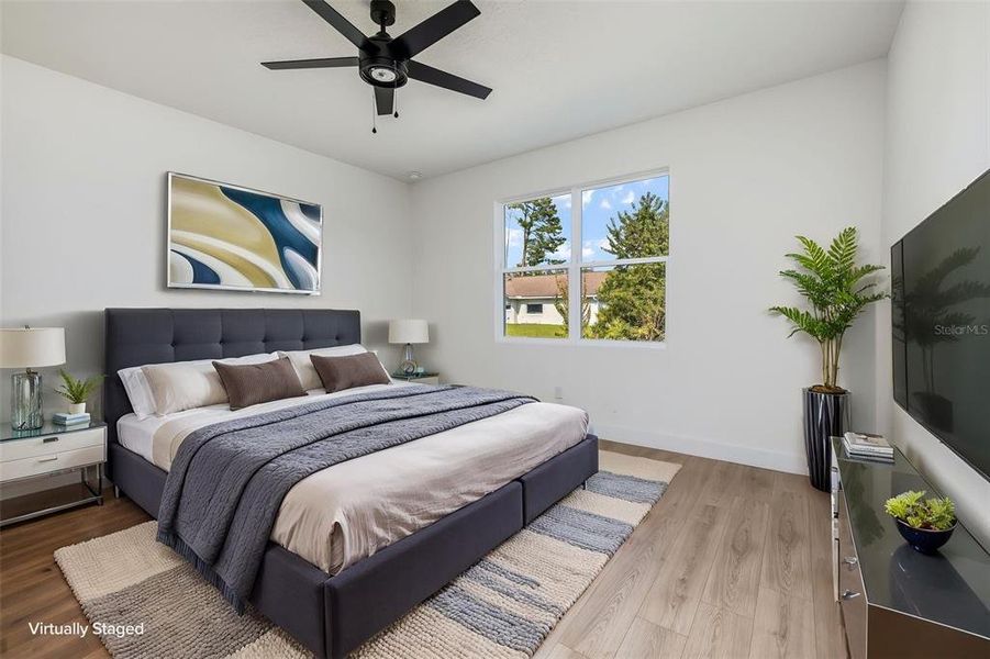 Furnished interior view inside a new home in , Palm Coast (Image 13). Furnished interior view inside a new home in , Palm Coast (Image 13).