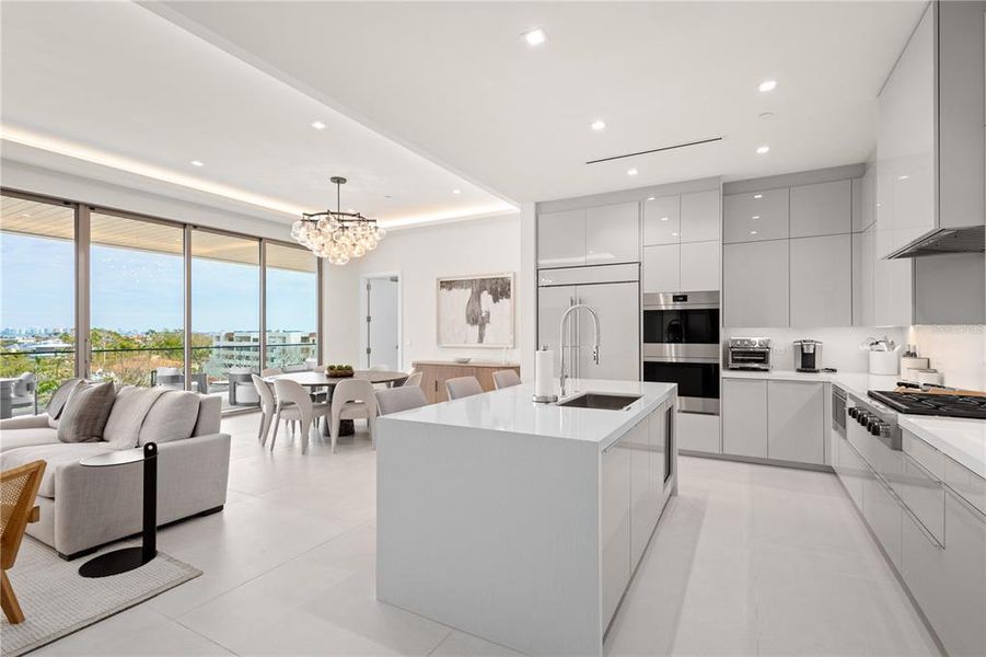 Furnished interior view inside a new home in , Longboat Key (Image 12). Furnished interior view inside a new home in , Longboat Key (Image 12).