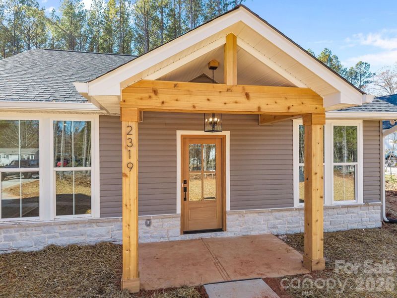 Exterior details and patio area of a home in , Lincolnton (Image 3).