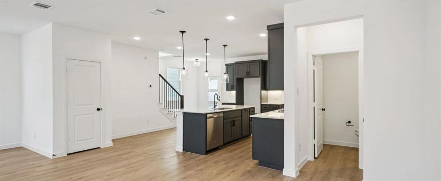 Open Kitchen-Dining Room