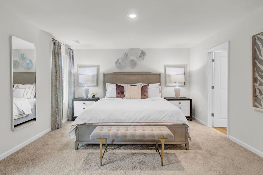 Furnished interior view inside a new home in Essence at Chestnut Ridge North, Hopkins (Image 24). Furnished interior view inside a new home in Essence at Chestnut Ridge North, Hopkins (Image 24).