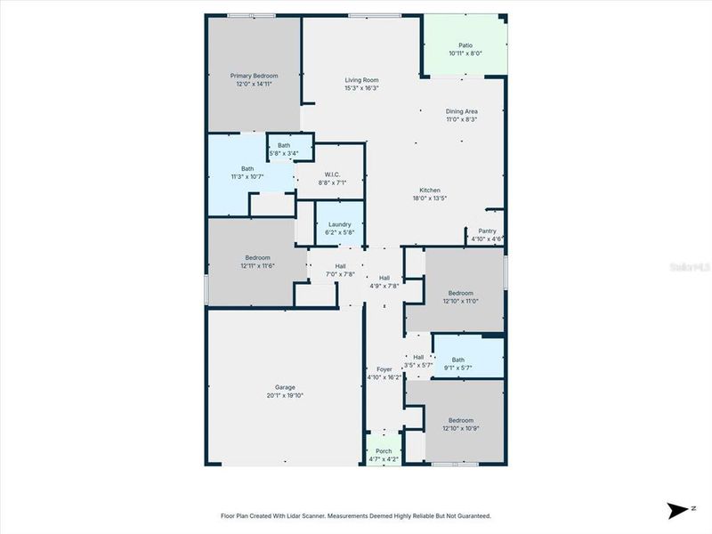 2D floor plan layout of this home in , San Antonio, FL (Image 6). 2D floor plan layout of this home in , San Antonio, FL (Image 6).