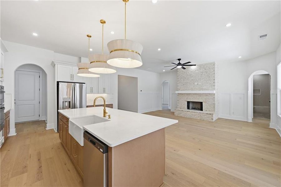 Furnished interior view inside a new home in , Demorest (Image 8).