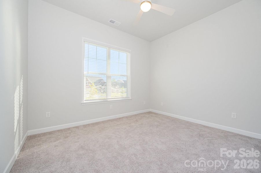 Spacious secondary bedroom #3. Spacious secondary bedroom #3.
