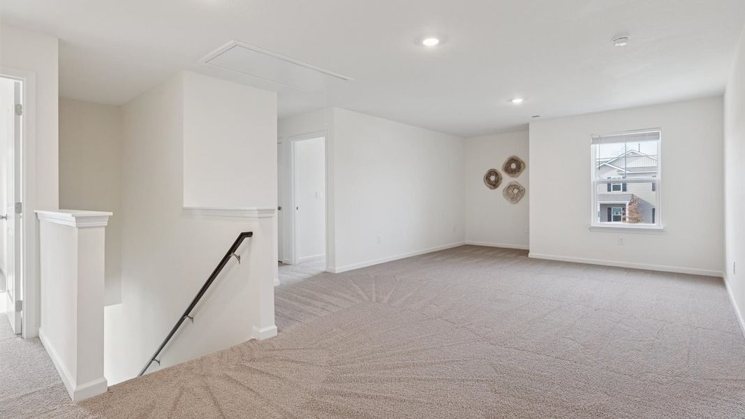 Spacious, unfurnished interior of a new home in Whispering Springs, Maryville (Image 21). Spacious, unfurnished interior of a new home in Whispering Springs, Maryville (Image 21).