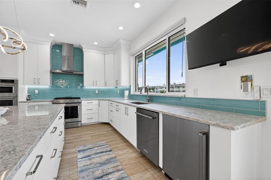 Furnished interior view inside a new home in , Indian Rocks Beach (Image 8).