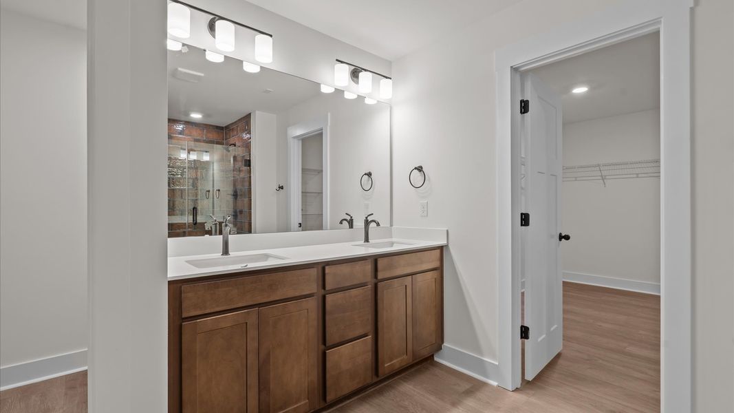 Furnished interior view inside a new home in Walnut Ridge, Inman (Image 29).