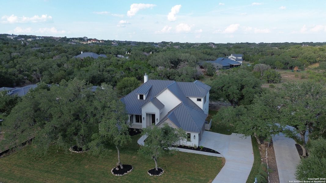 Front exterior of a new home in , New Braunfels, TX, highlighting curb appeal (Image 30).