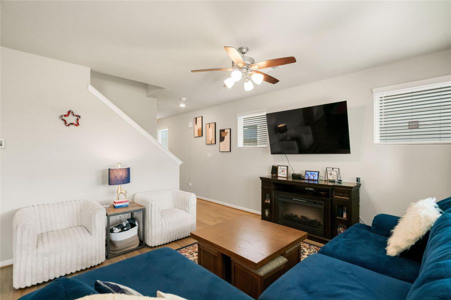 Furnished interior view inside a new home in , Conroe (Image 5). Furnished interior view inside a new home in , Conroe (Image 5).
