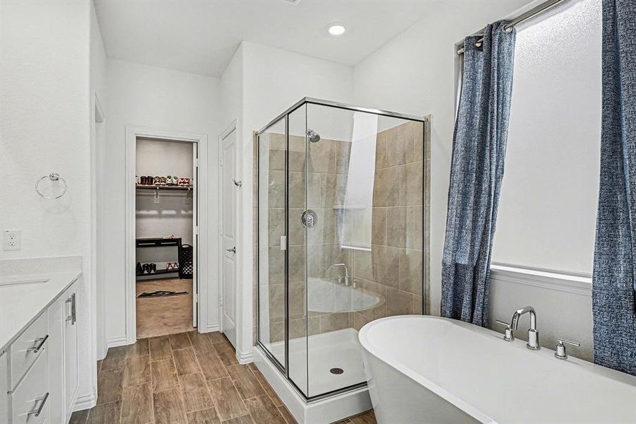 Furnished interior view inside a new home in Northpointe, Fort Worth (Image 15).