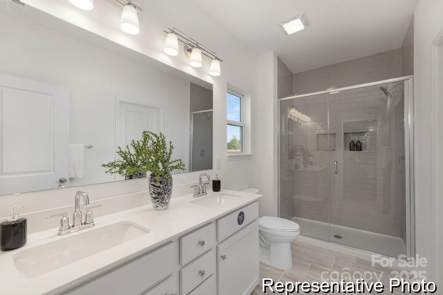 Furnished interior view inside a new home in Whispering Hills, Locust (Image 6).