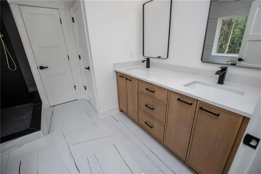 Furnished interior view inside a new home in , Newnan (Image 18).