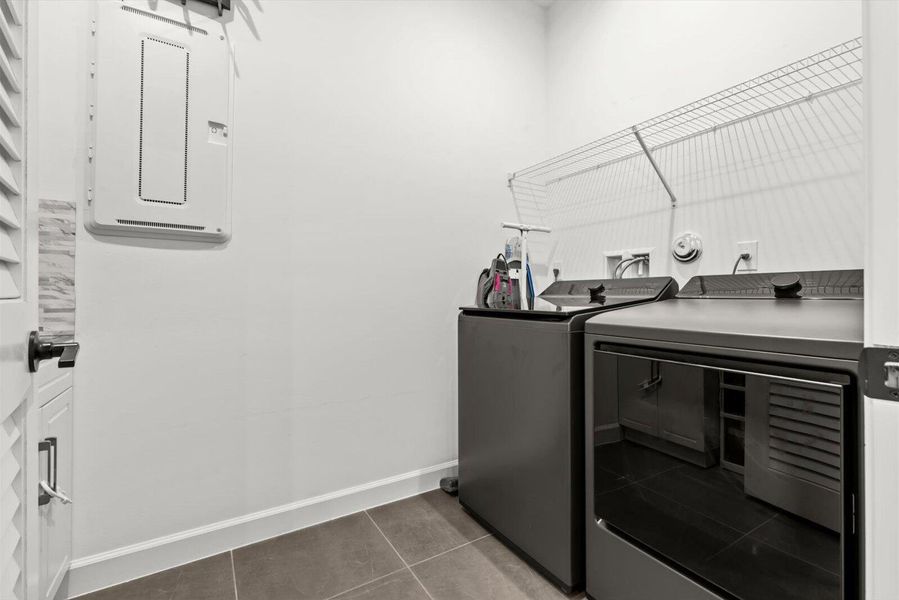 Furnished interior view inside a new home in Tradition - Kenley, Port St. Lucie (Image 25). Furnished interior view inside a new home in Tradition - Kenley, Port St. Lucie (Image 25).