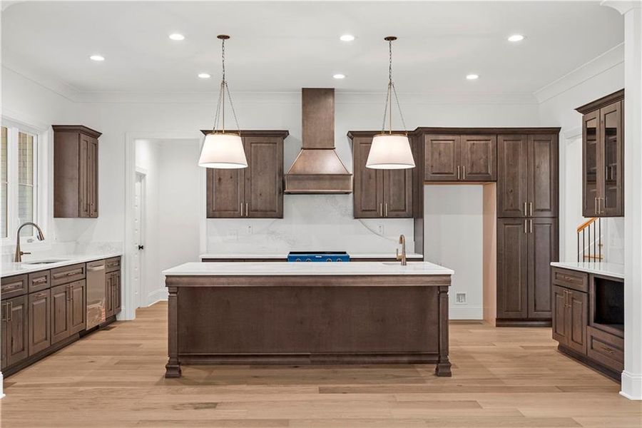 Furnished interior view inside a new home in , Calhoun (Image 12).
