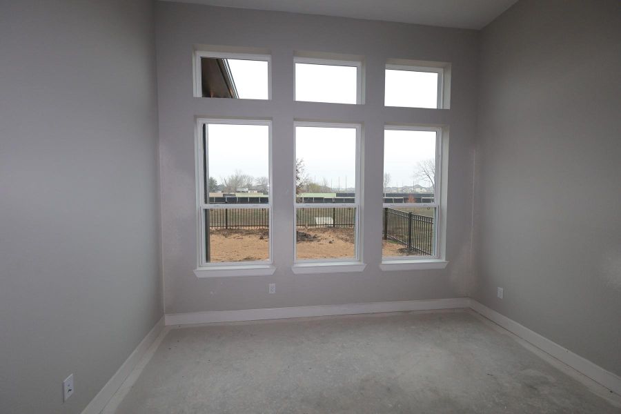 Spacious, unfurnished interior of a new home in Pomona 45' Homesites, Manvel (Image 4). Spacious, unfurnished interior of a new home in Pomona 45' Homesites, Manvel (Image 4).