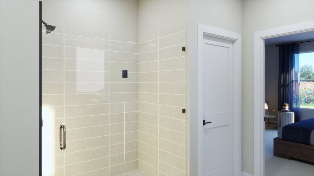 Representative interior finishes for a home built from the 4013 by Risewell Homes in Parkton Square, Kyle (Image 15).