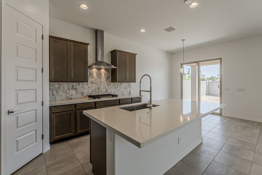 Furnished interior view inside a new home in Mirada Crossing, Goodyear (Image 5).