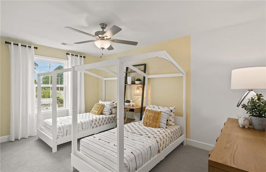 Furnished interior view inside a new home in Anderson Point Estates, McDonough (Image 17). Furnished interior view inside a new home in Anderson Point Estates, McDonough (Image 17).