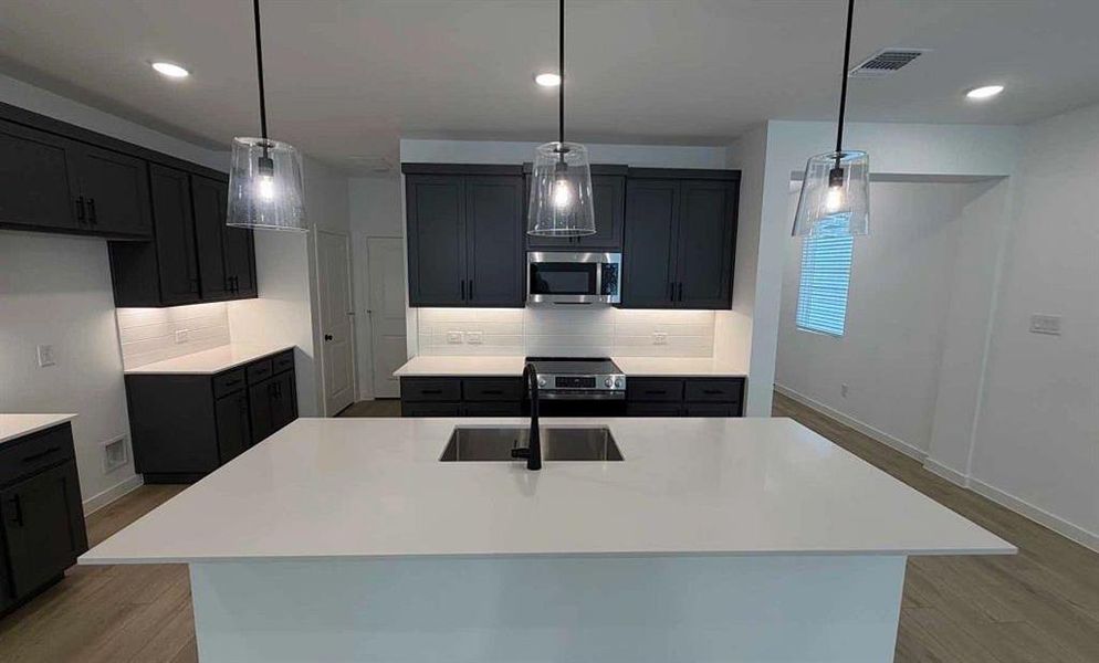 Kitchen Construction Progress featuring the Minimalist Collection