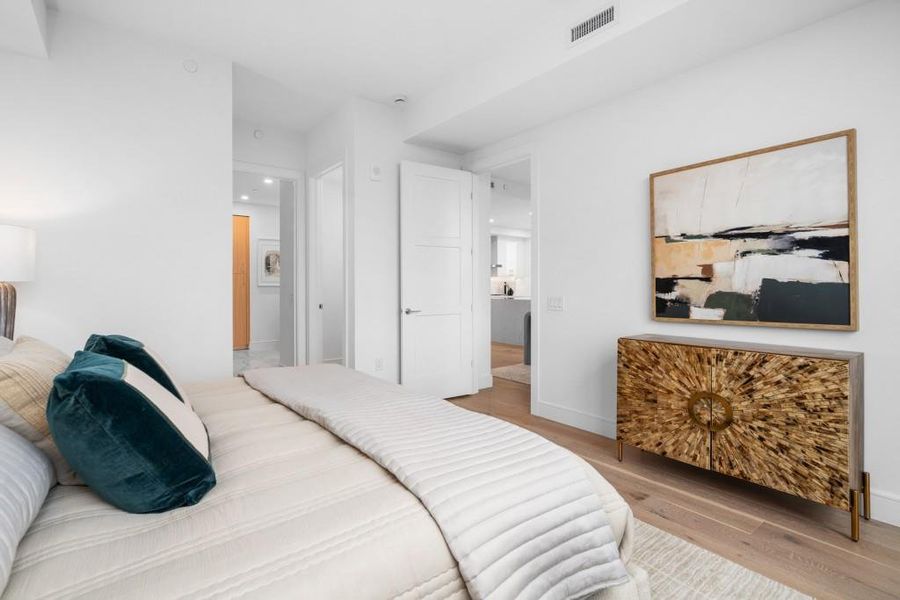 Furnished interior view inside a new home in The Dillon Buckhead, Atlanta (Image 30). Furnished interior view inside a new home in The Dillon Buckhead, Atlanta (Image 30).