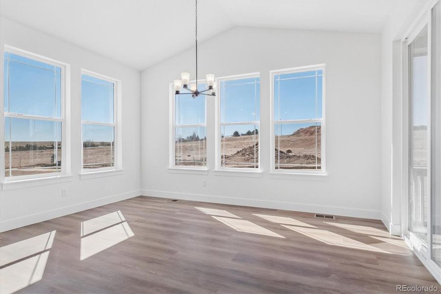 Spacious, unfurnished interior of a new home in Peakview at Ascent Village, Littleton (Image 24).