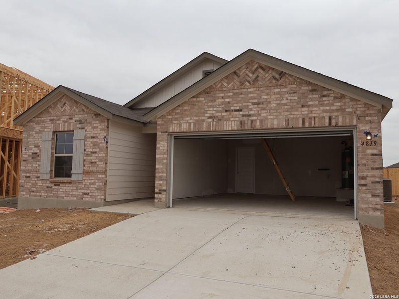 In-progress construction of a new home in Verano Farms, Von Ormy, TX (Image 29).