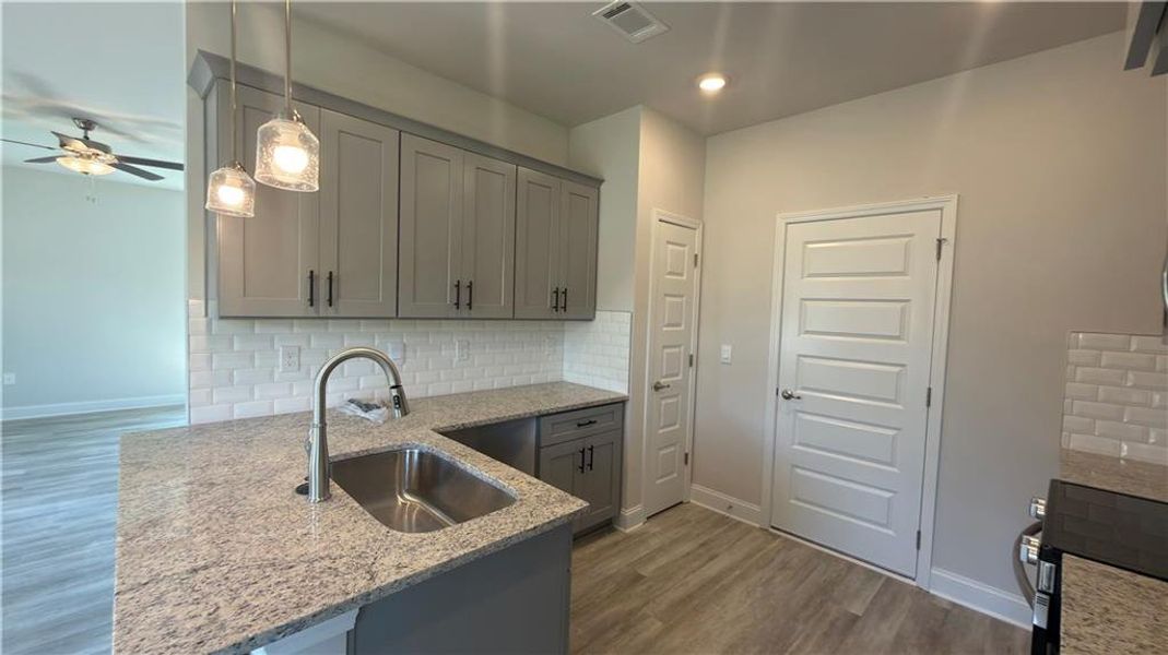 Furnished interior view inside a new home in Habersham Meadows, Demorest (Image 13).