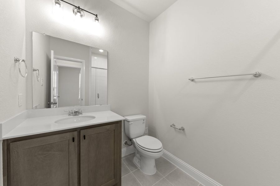 Furnished interior view inside a new home in La Terra at Uptown Celina, Celina (Image 13).