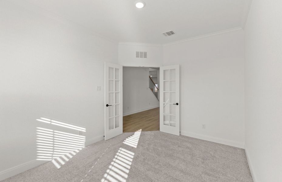 Spacious, unfurnished interior of a new home in Patterson Ranch, Georgetown (Image 50).