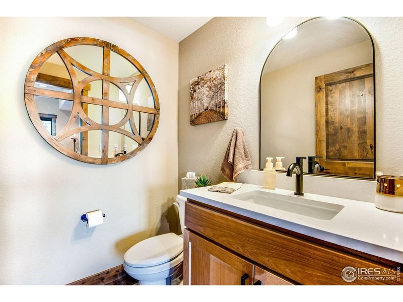 Furnished interior view inside a new home in , Estes Park (Image 31).