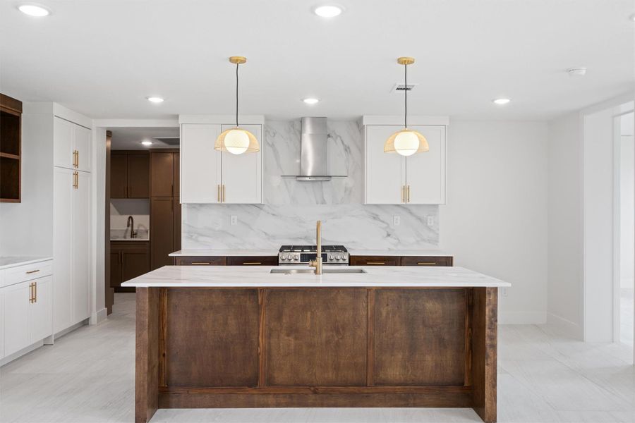 Furnished interior view inside a new home in , Georgetown (Image 18).