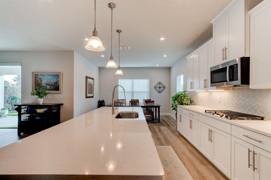 Furnished interior view inside a new home in Copper Creek, New Smyrna Beach (Image 30). Furnished interior view inside a new home in Copper Creek, New Smyrna Beach (Image 30).