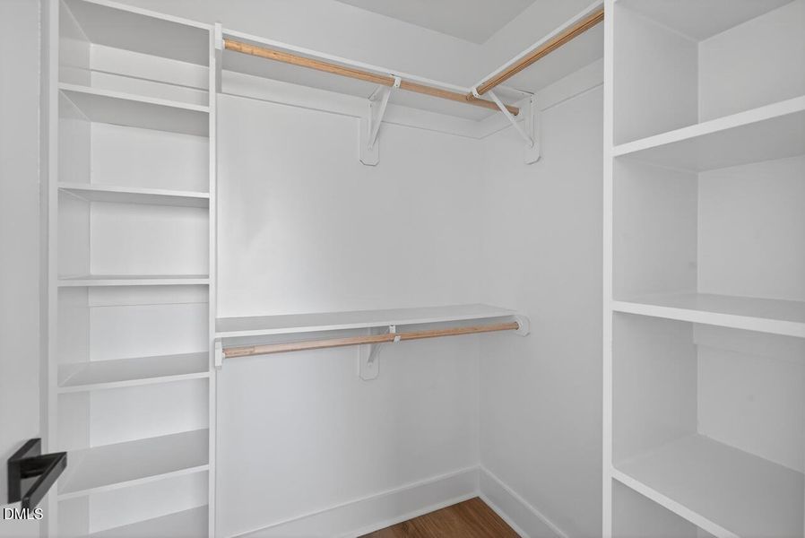 Master Suite Walk-In Closet Master Suite Walk-In Closet